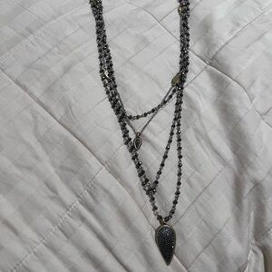 Lucky brand multi layered necklace